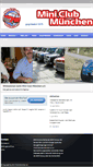 Mobile Screenshot of miniclub-muenchen.de